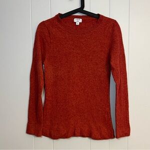J.Crew Teddie wool blend sweater‎ size M
